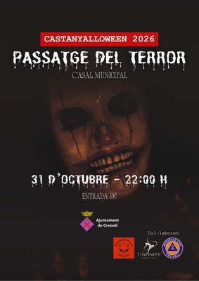 CASTANYALLOWEEN 2026: EL PASSATGE DEL TERROR ARRIBA A CREIXELL