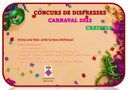 CONCURS FOTOGRÀFIC ON LINE DE DISFRESSES DEL CARNAVAL 2022 DE CREIXELL