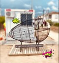 EL "PEIX QUE MENJA PLÀSTIC" S'HA INSTAL-LAT DE NOU A LA PLATJA DE CREIXELL