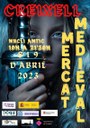 ELS DIES 8 I 9 D'ABRIL DE 2023 TINDRÀ LLOC UNA NOVA EDICIÓ DEL TRADICIONAL MERCAT MEDIEVAL DE CREIXELL
