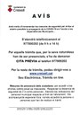 L'OFICINA D'ATENCIÓ AL CIUTADÀ DE L'AJUNTAMENT DE CREIXELL RECUPERA LA CITA PRÈVIA PER A L'ATENCIÓ PRESENCIAL